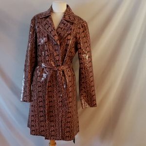 NEW BLANKNYC Sbeak Attack Faux Leather Coat